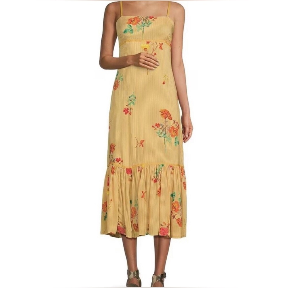 Free People Rosie Posie Midi Dress
